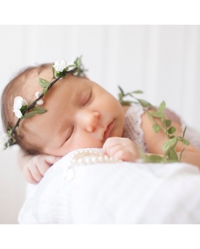 Coronita de flores para beb