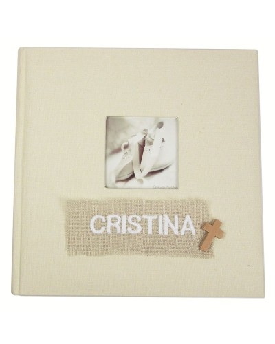 Album personalizado para un bautizo