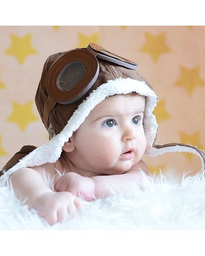 Gorro aviador para bebé