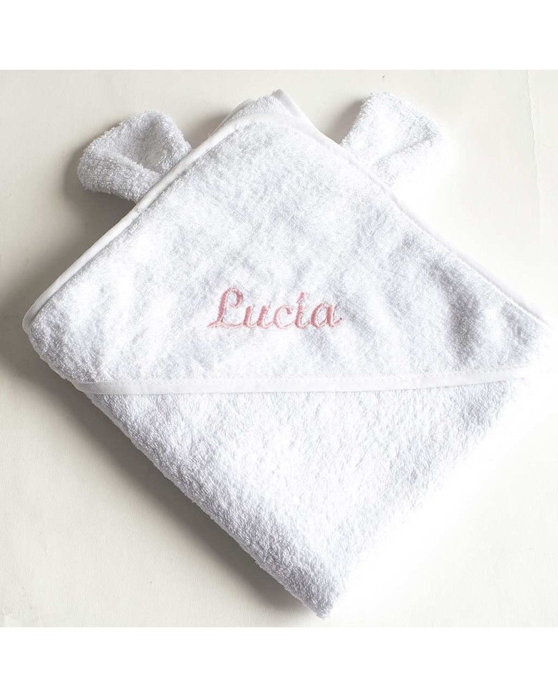 Capa de baño con orejitas