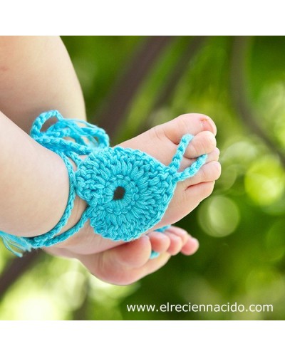Sandalias dedo para bebe