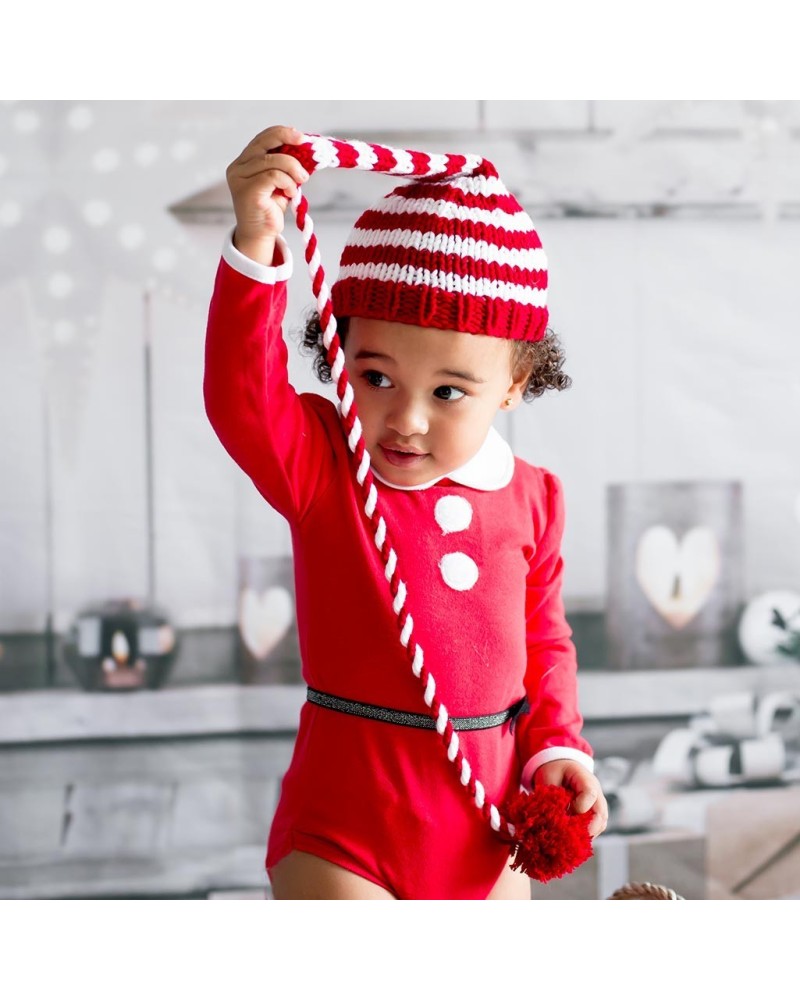 Gorro duende con calentadores Navidad