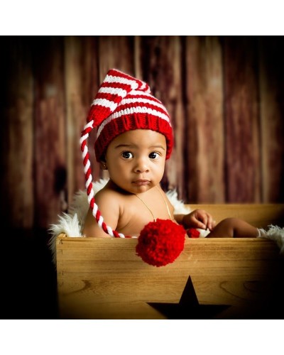 Gorro duende con calentadores Navidad