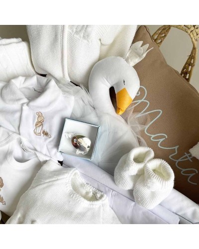 Regalos para bebes recien nacidos. Cestasy canastillas