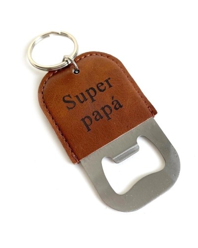 Llavero abrebotellas super papá