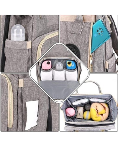 mochila cuna con nombre bordado