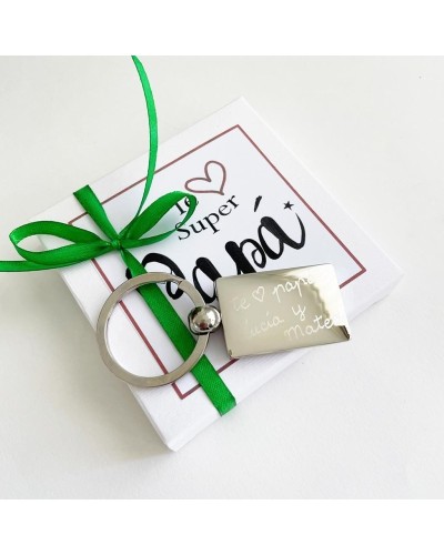 Llavero personalizado para regalar a papás