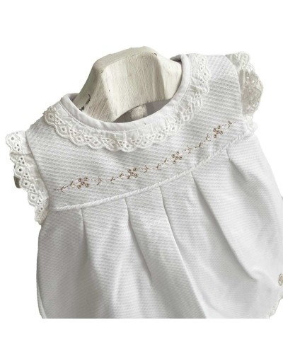 Vestido de piqué para bebé