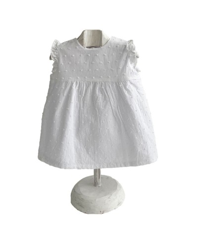 Vestido de plumetti para bebé
