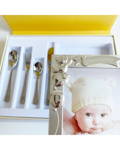 Regalo personalizado bautizo bebé