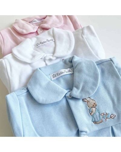 Canastilla bebe en tonos rosas y blancos para recien nacidos niñas