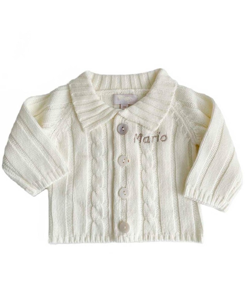 Chaqueta de punto para bebé