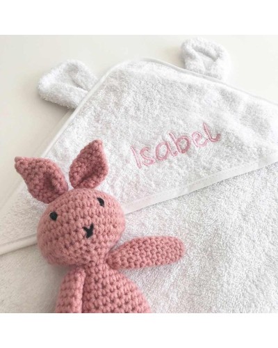 Capa de baño con orejitas
