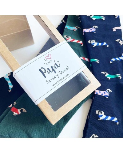 Regalo para el día del padre calcetines divertidos