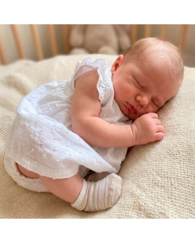 Vestido de plumetti para bebé