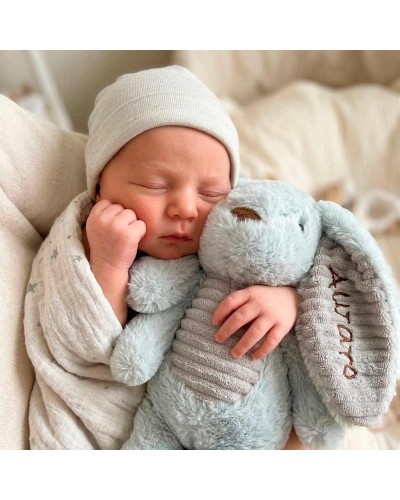 Peluche para bordar con nombre del bebé