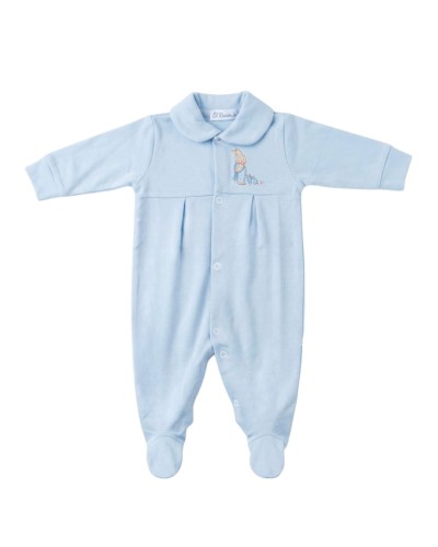 Pijama aterciopelado con conejito en varios colores