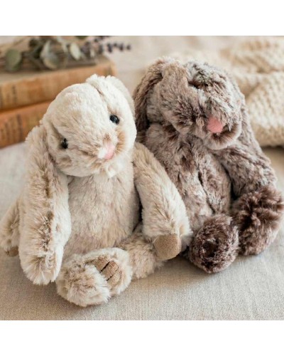 Conejo de peluche super suave para regalar a bebés y niños
