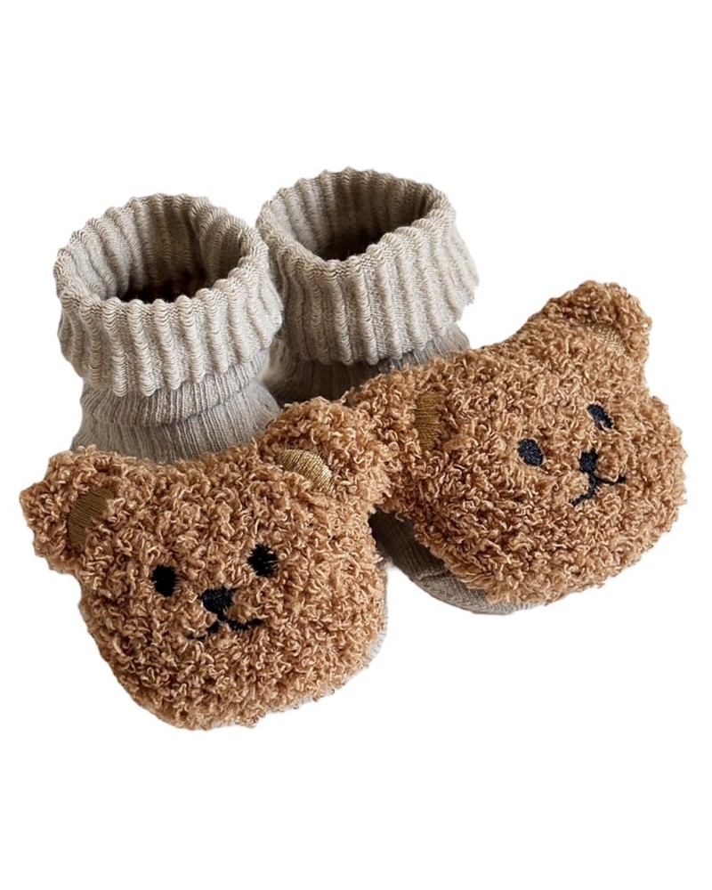 Patucos para bebes con ositos