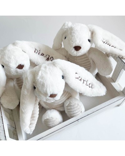Peluche para bordar con nombre del bebé