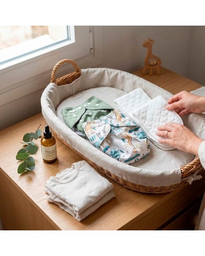 Pañal Reutilizable para Bebé con Insertador | 3-15 kg