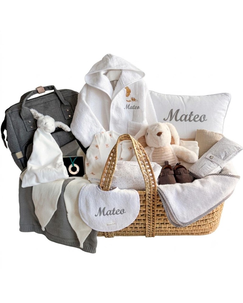 Regalos para bebes recien nacidos. Cestasy canastillas