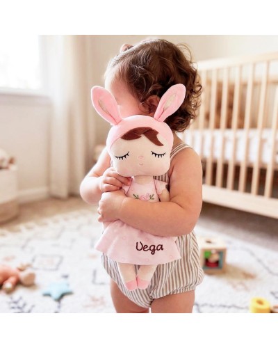 Muñeca Angela Personalizada con Nombre en Vestido | Regalo Bebé