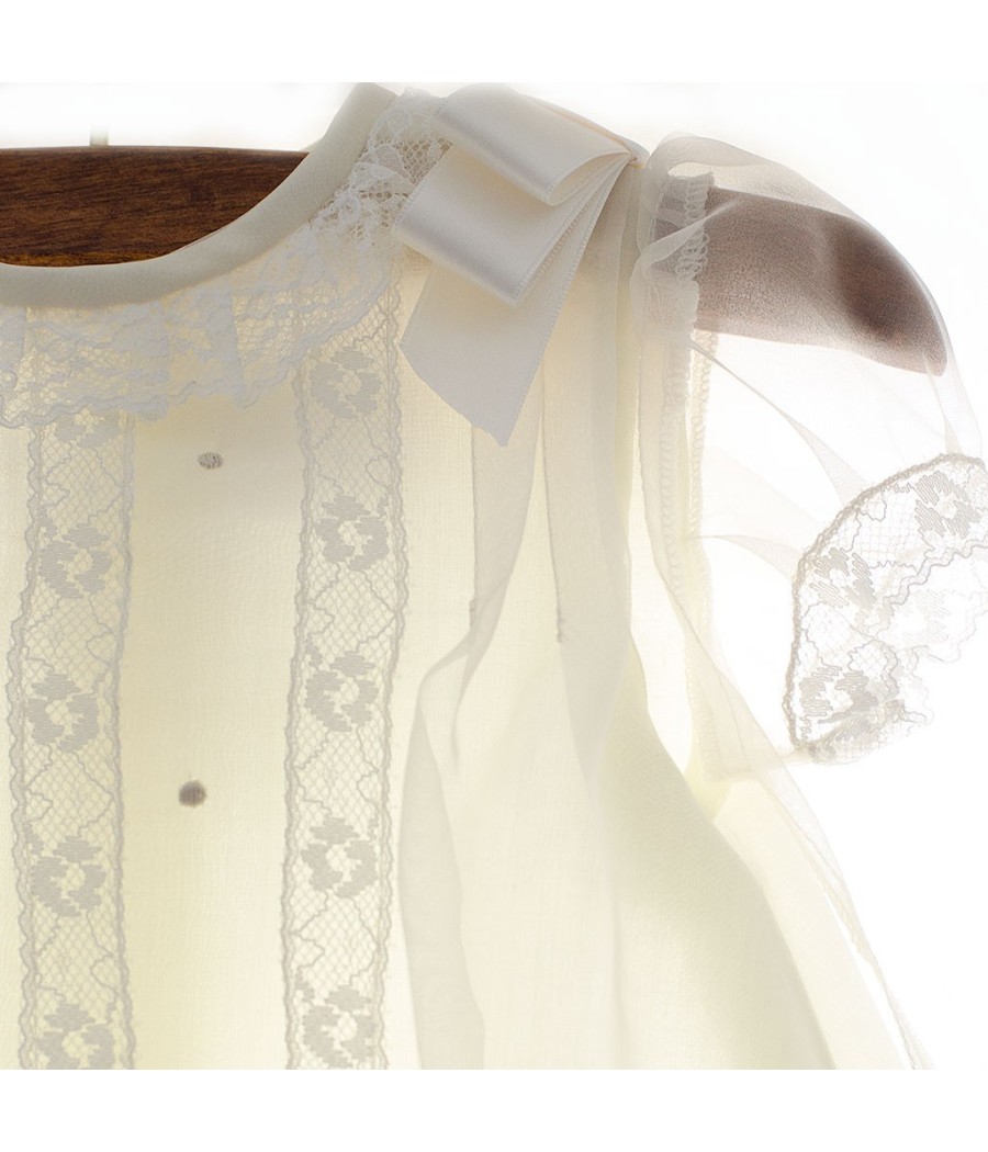 pelele bautizo con capota