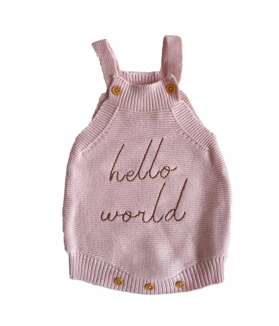 Pelele de punto Hello World