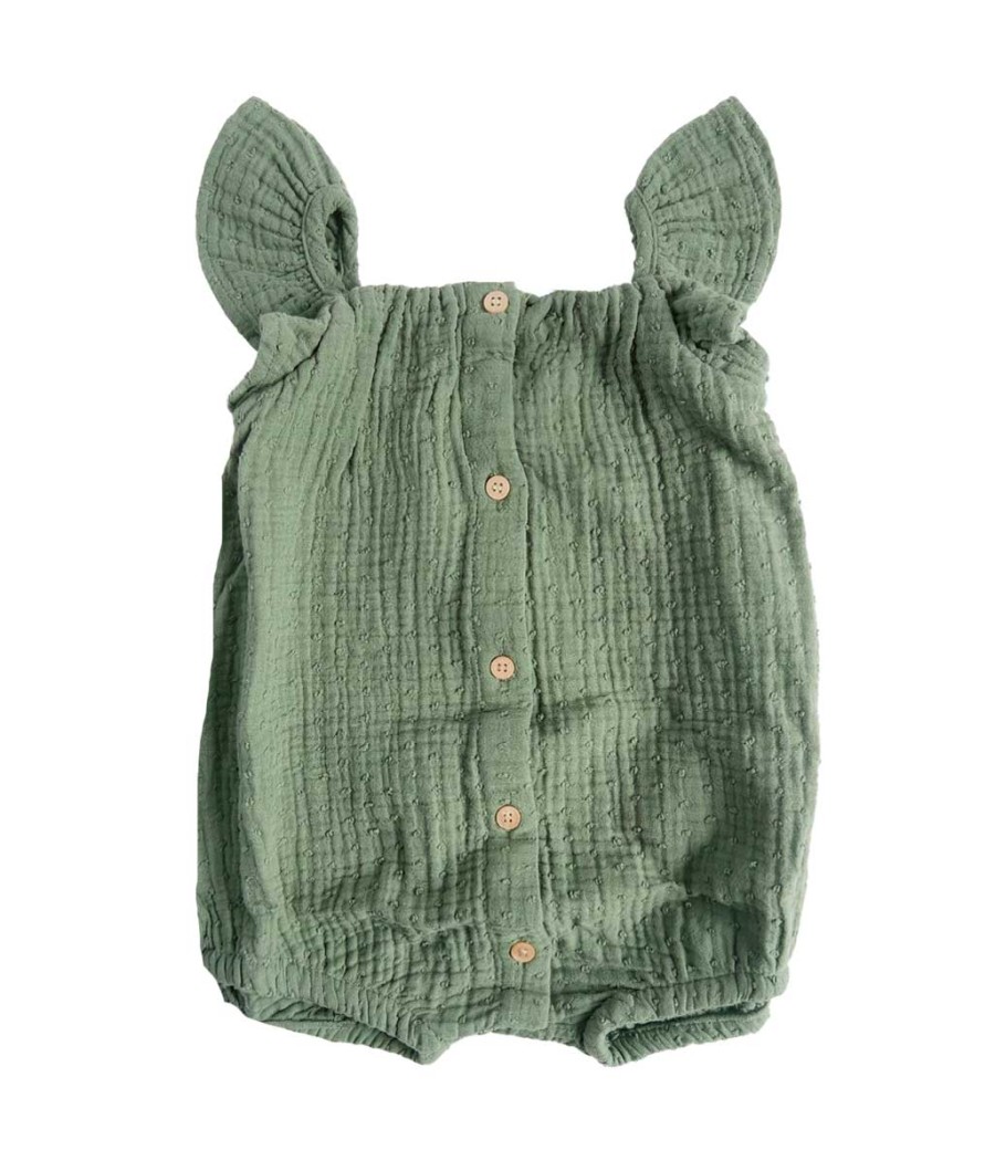 Pelele de plumetti verde oliva