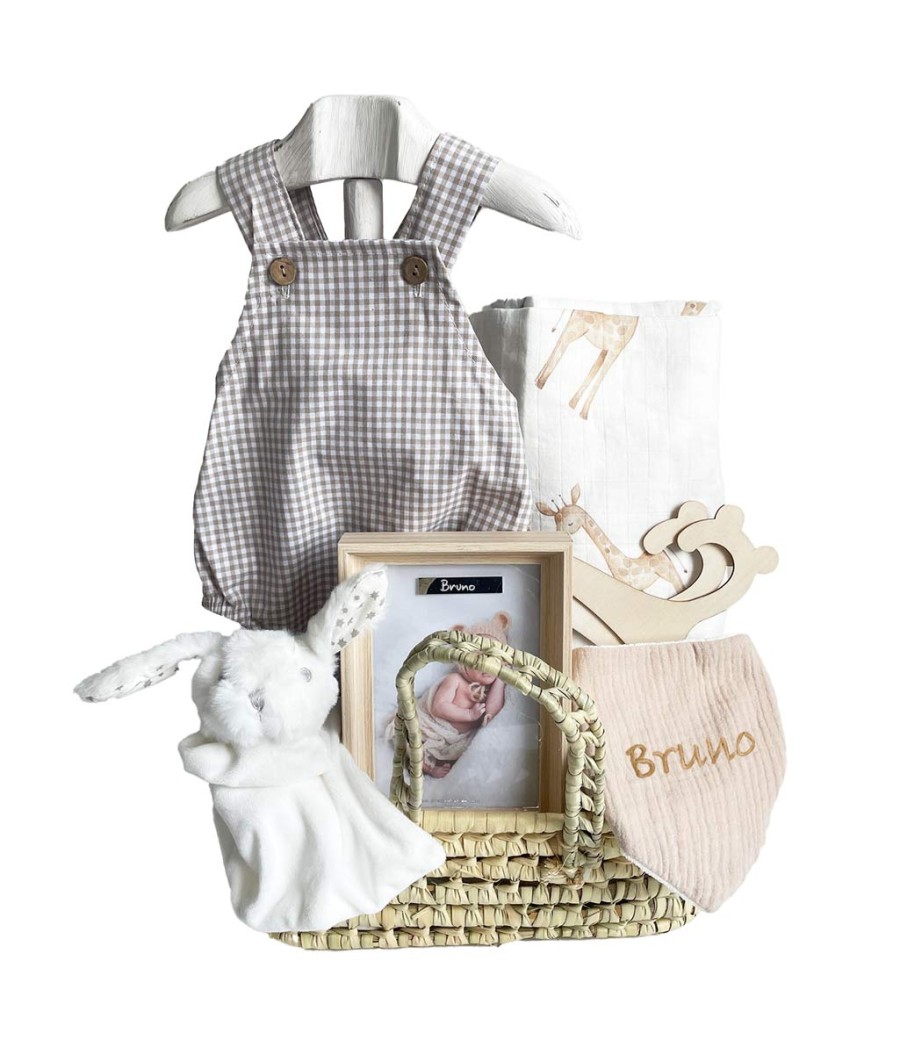 Canastilla bebe vichy para...